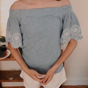 LOFT off the shoulder top